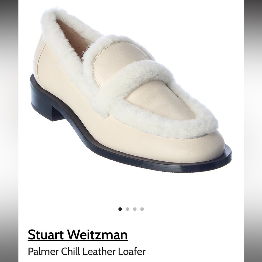 Stuart Wietzman Shearling Loafer- size 7.5